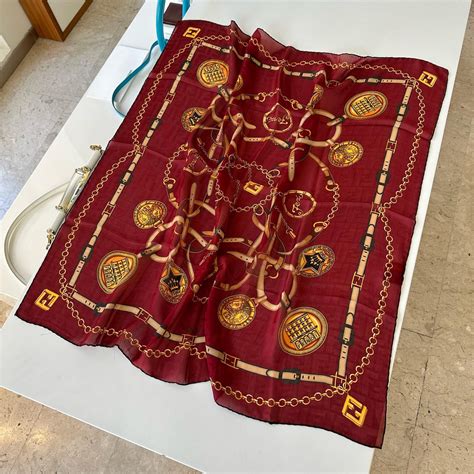 foulard di seta fendi